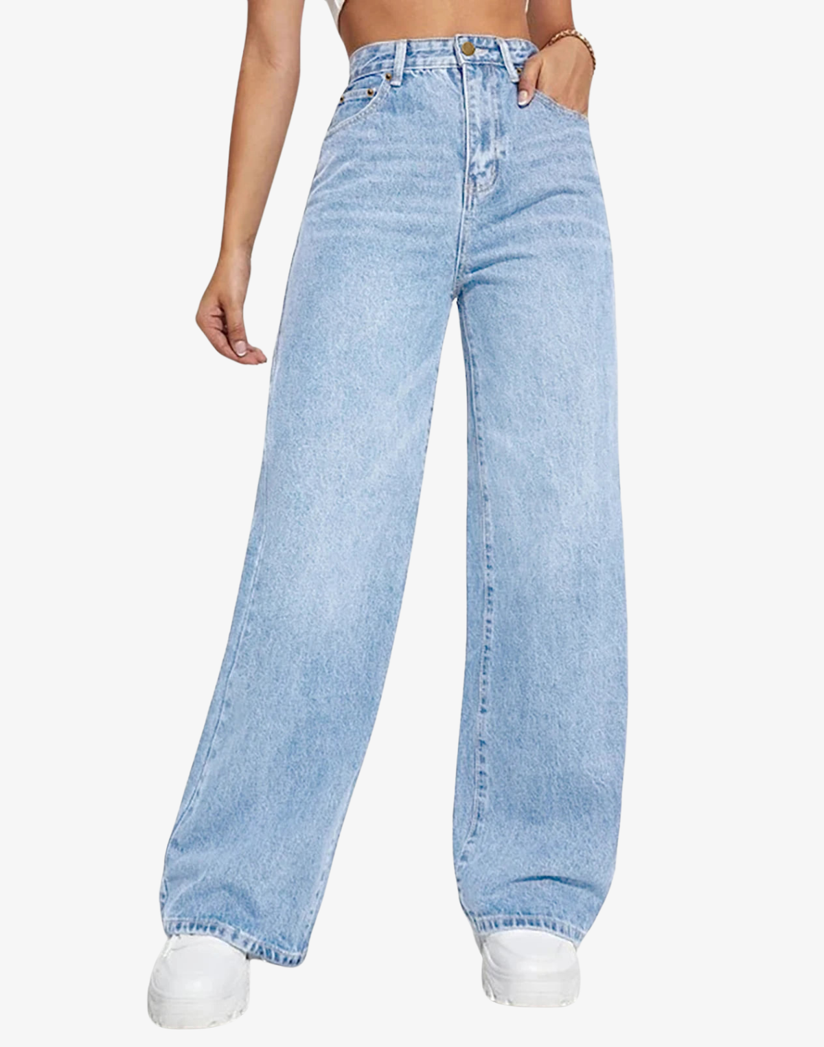 The Casual Wide Leg Jeans - Verelle 