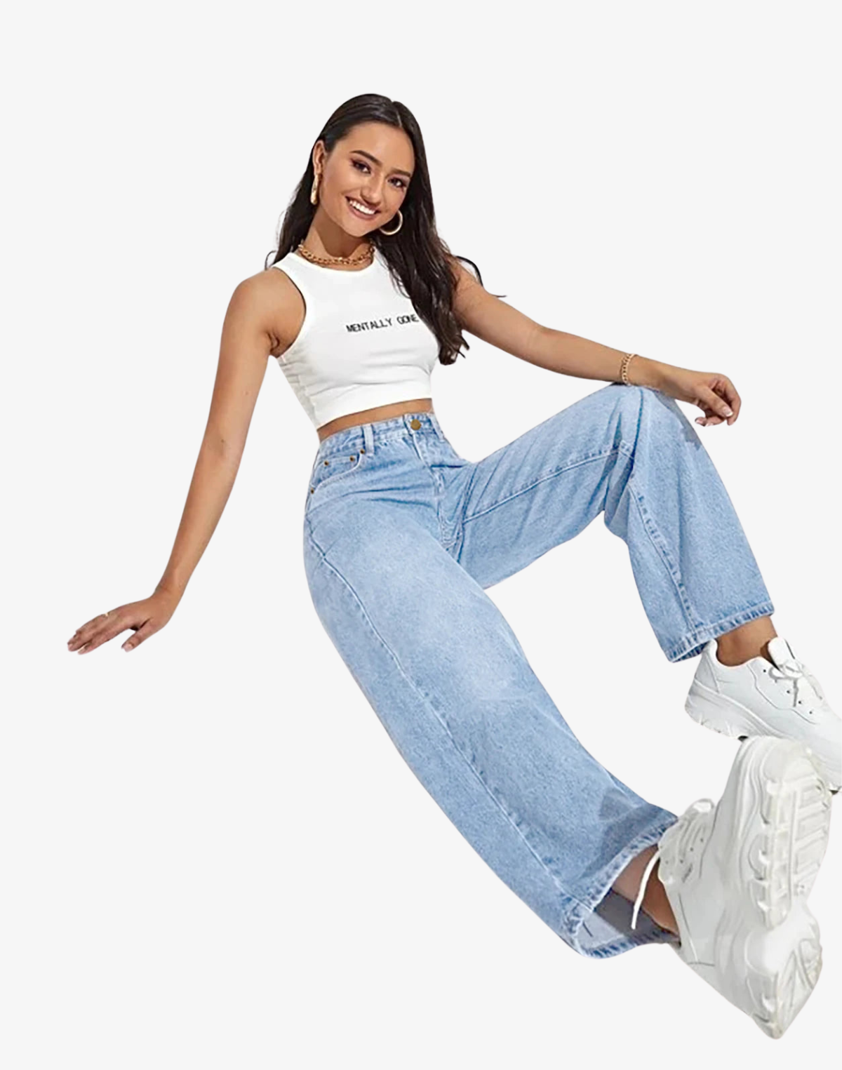 The Casual Wide Leg Jeans - Verelle 