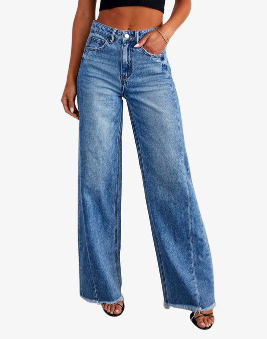 The Chic Wide Leg Jeans - Verelle 