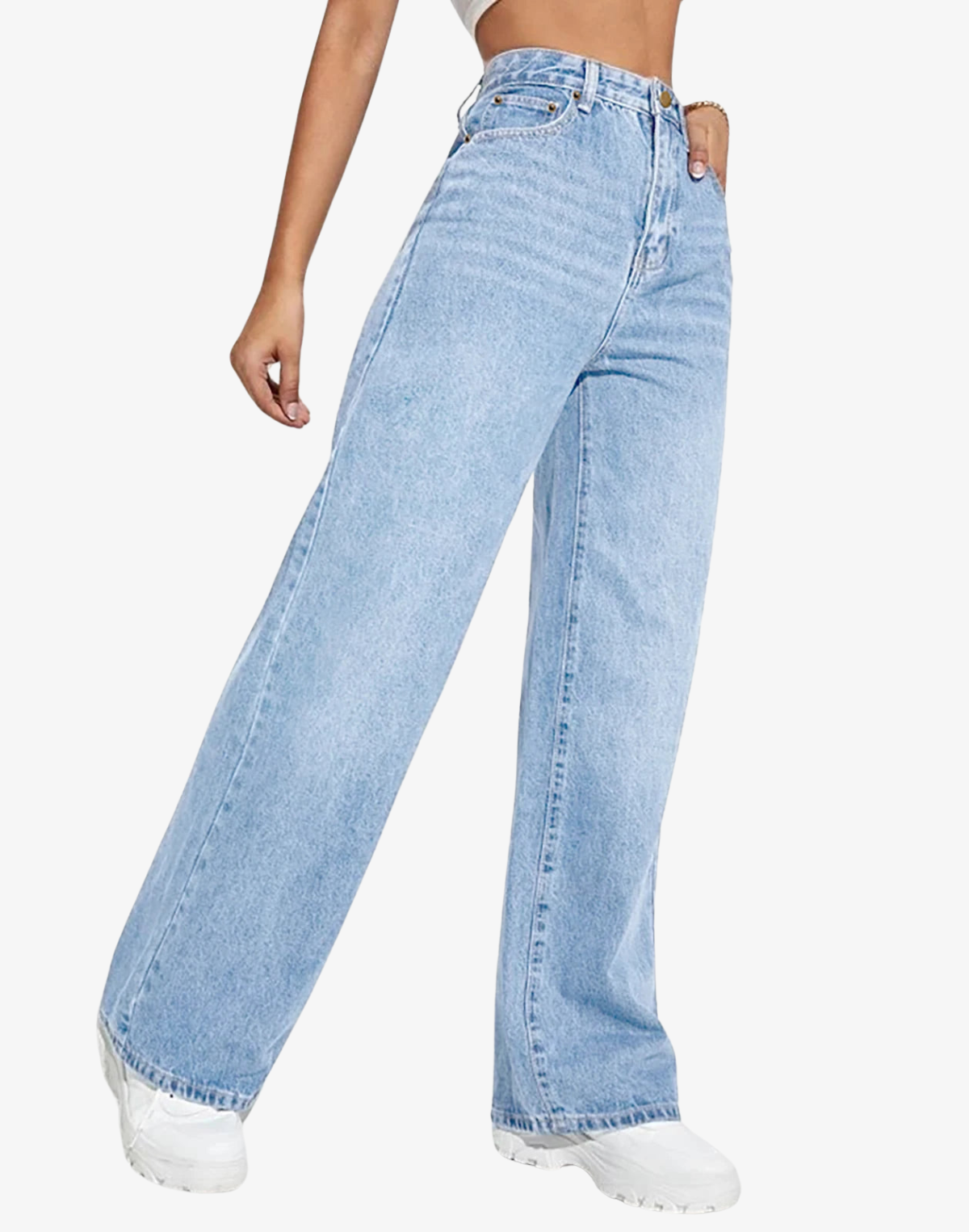 The Casual Wide Leg Jeans - Verelle 