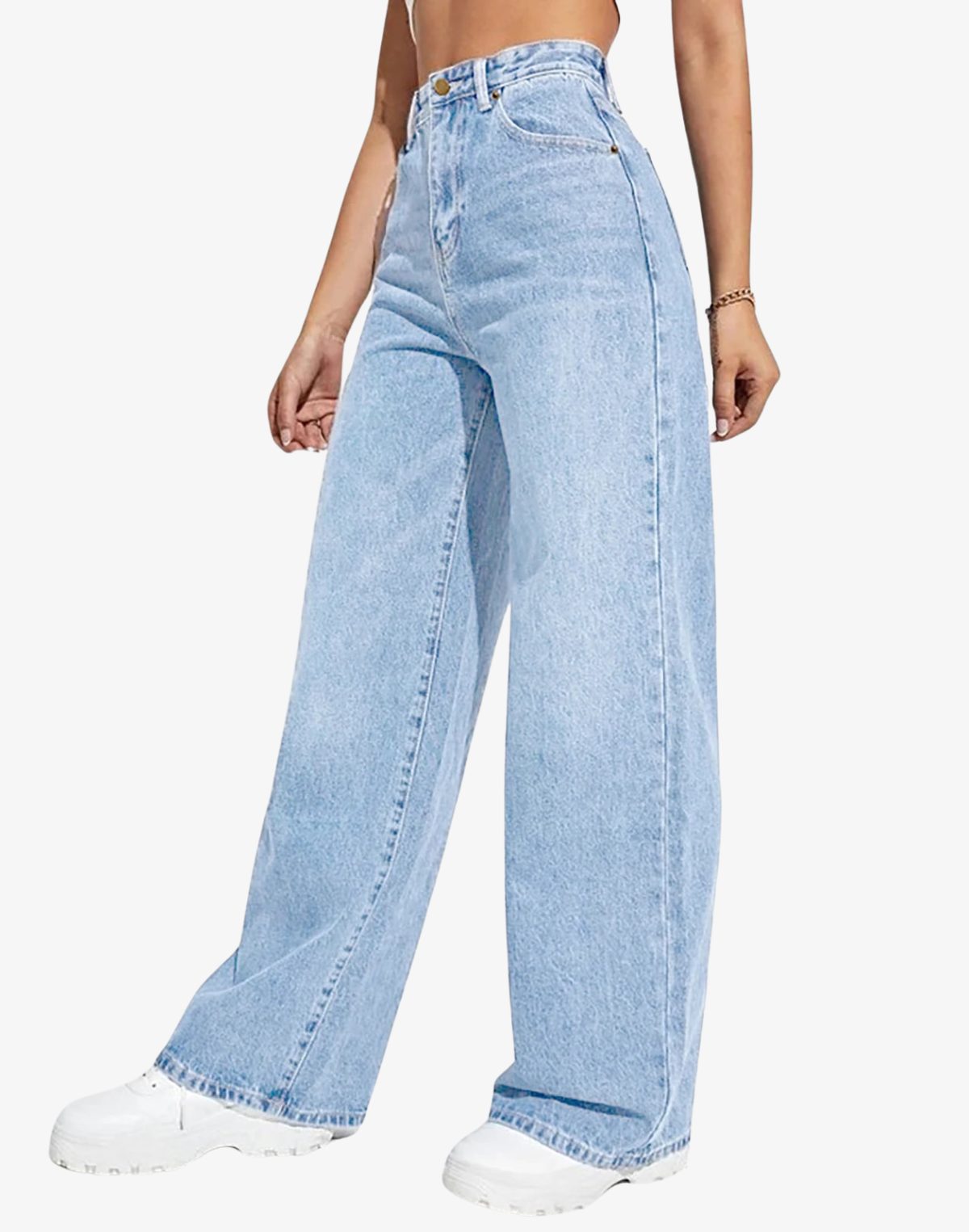 The Casual Wide Leg Jeans - Verelle 